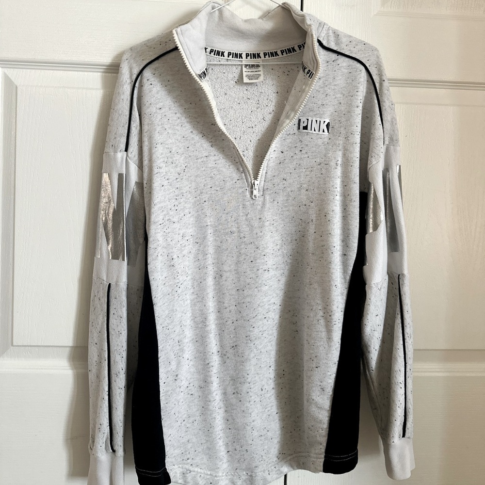 PINK by Victoria Secret Half-Zip Fleece